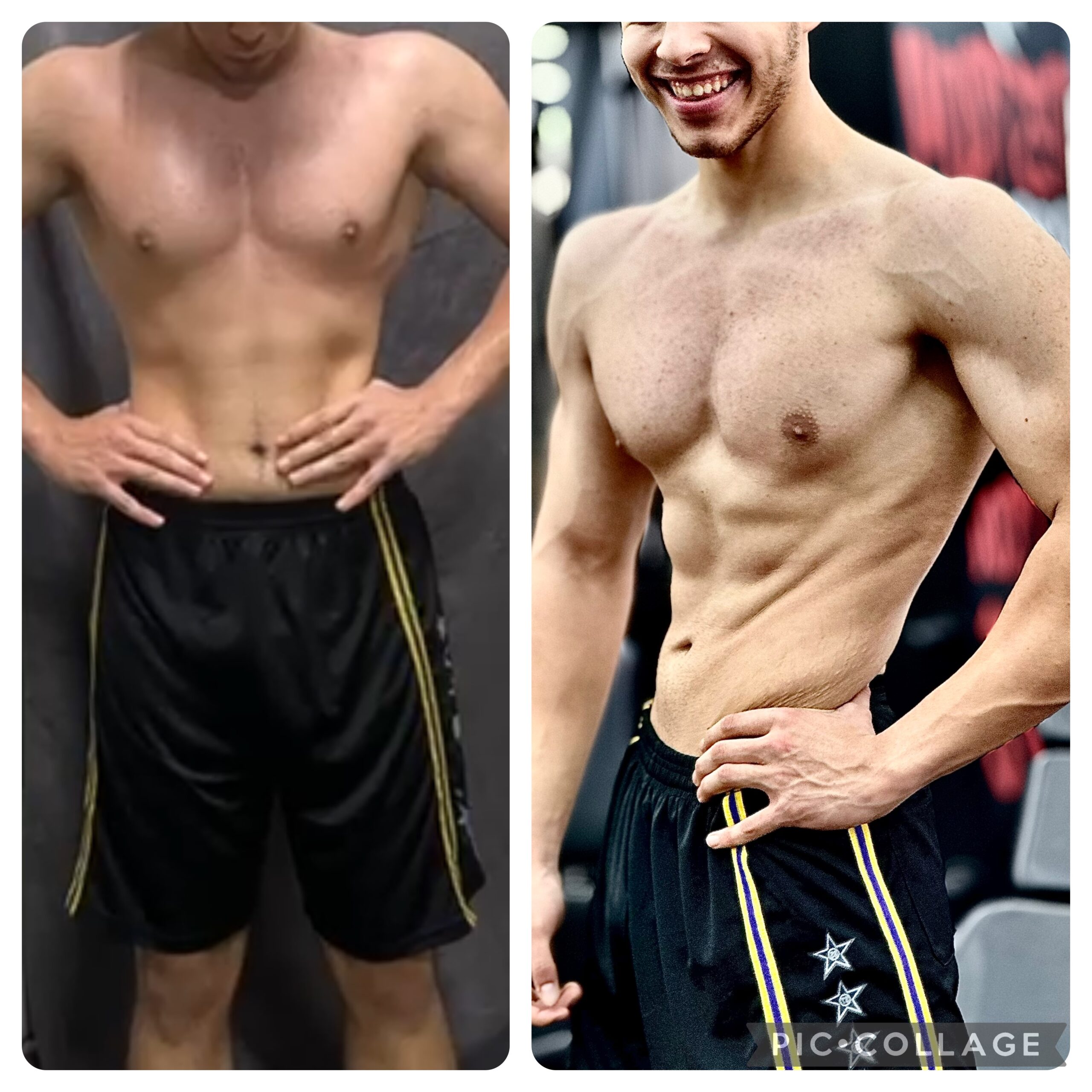 تحول أحد عملاء كوتش عز من خلال برنامج تدريب وتغذية مخصص 16
